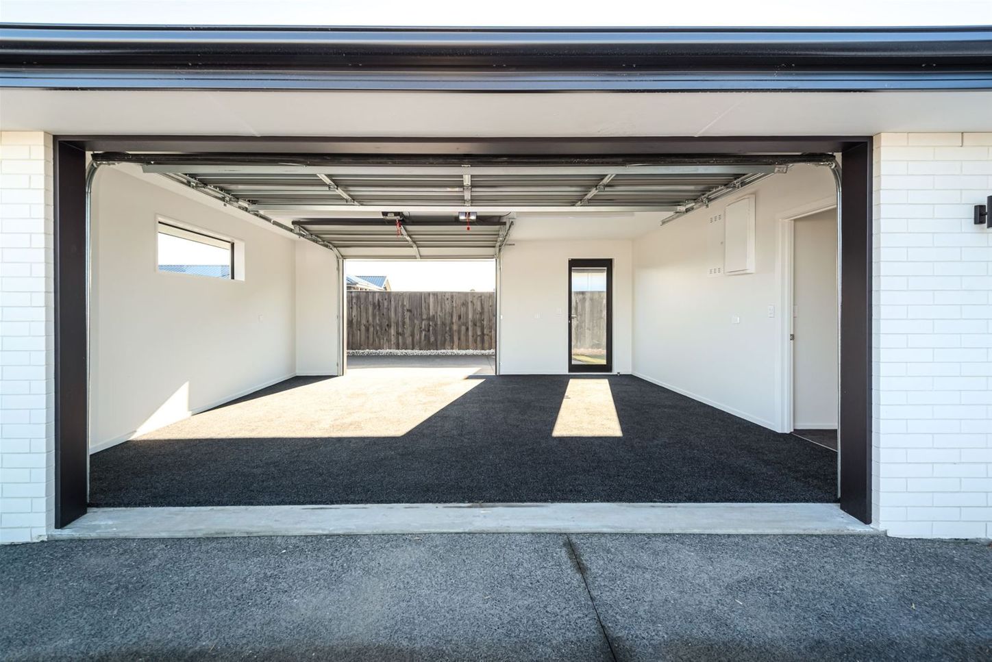 Double garage